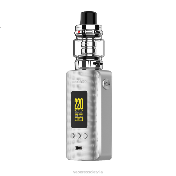 Vaporesso GEN 200 (itank2) Sudrabs FN8J147 Vaporesso Vape Near Me