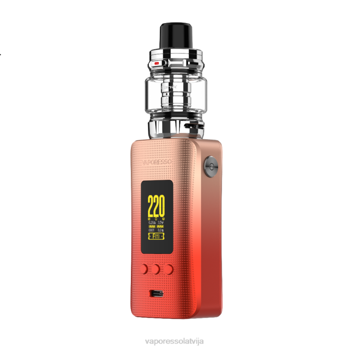 Vaporesso GEN 200 (itank2) neona oranža FN8J143 Vaporesso Vape Price